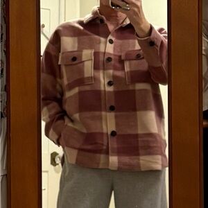 NWT Elan Plaid Shacket